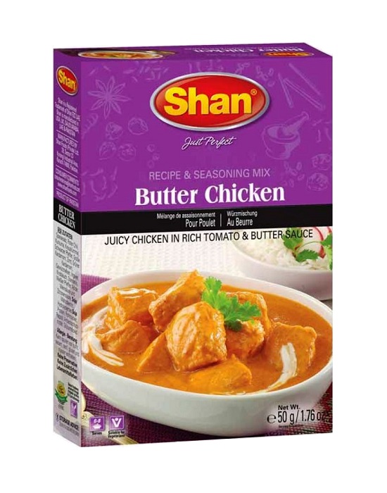 Mix di spezie per curry di pollo Shan 50g.